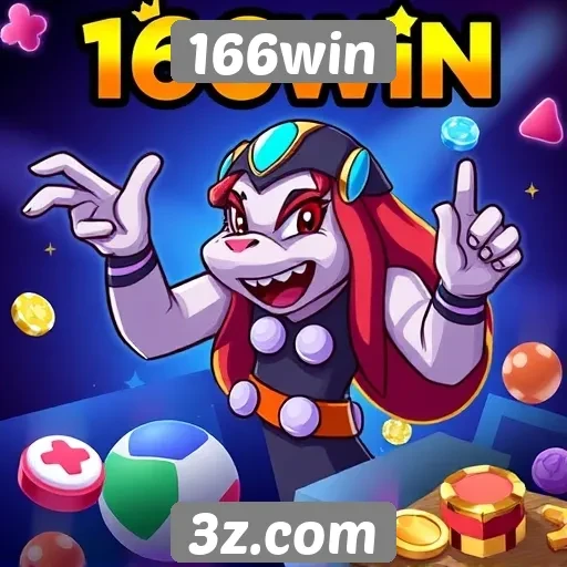 Variedade de jogos disponíveis no 166win